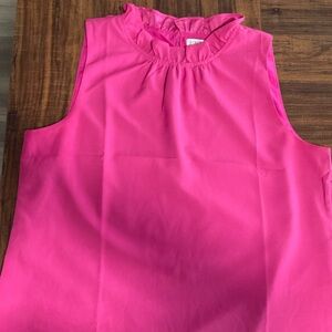 Pink Sleeveless Women's Top